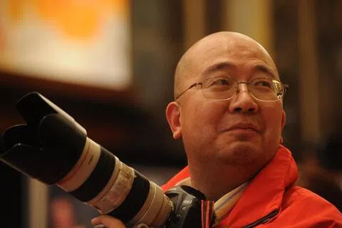 中国知名战地记者唐师曾上星期天（8月23日）在北京逝世，享年65岁。（互联网）